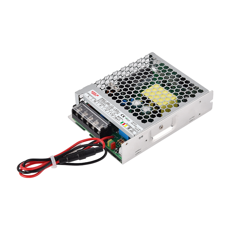 PSC-60W 系列 單輸出帶電池充電功能(UPS)開關電源